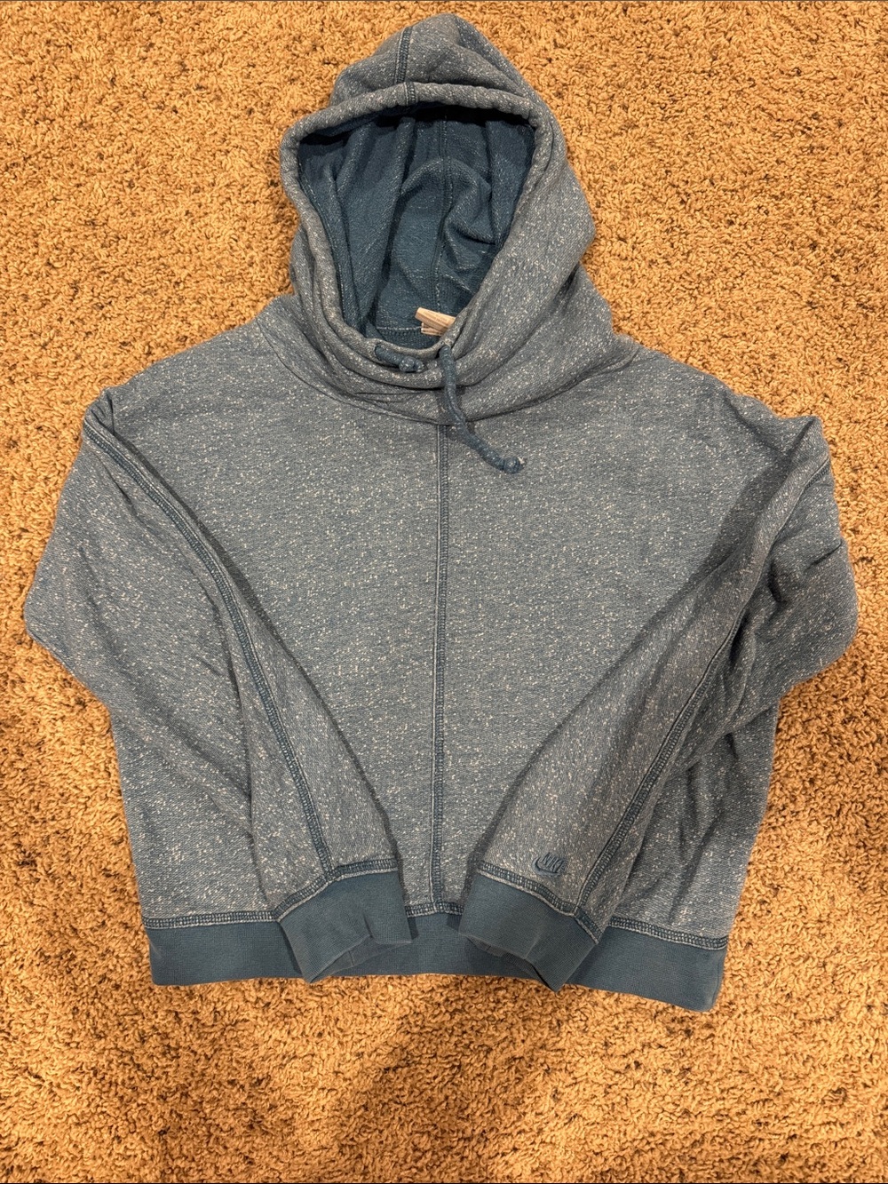 Nike funnel neck hoodie size medium